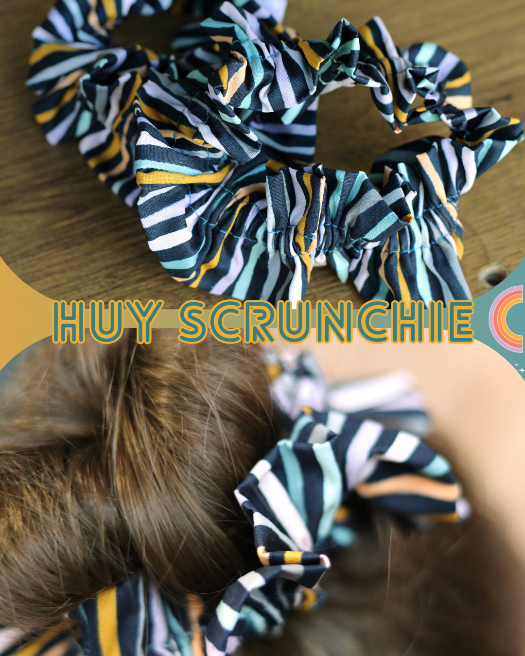 Scrunchie Huy #BUTTERFLY