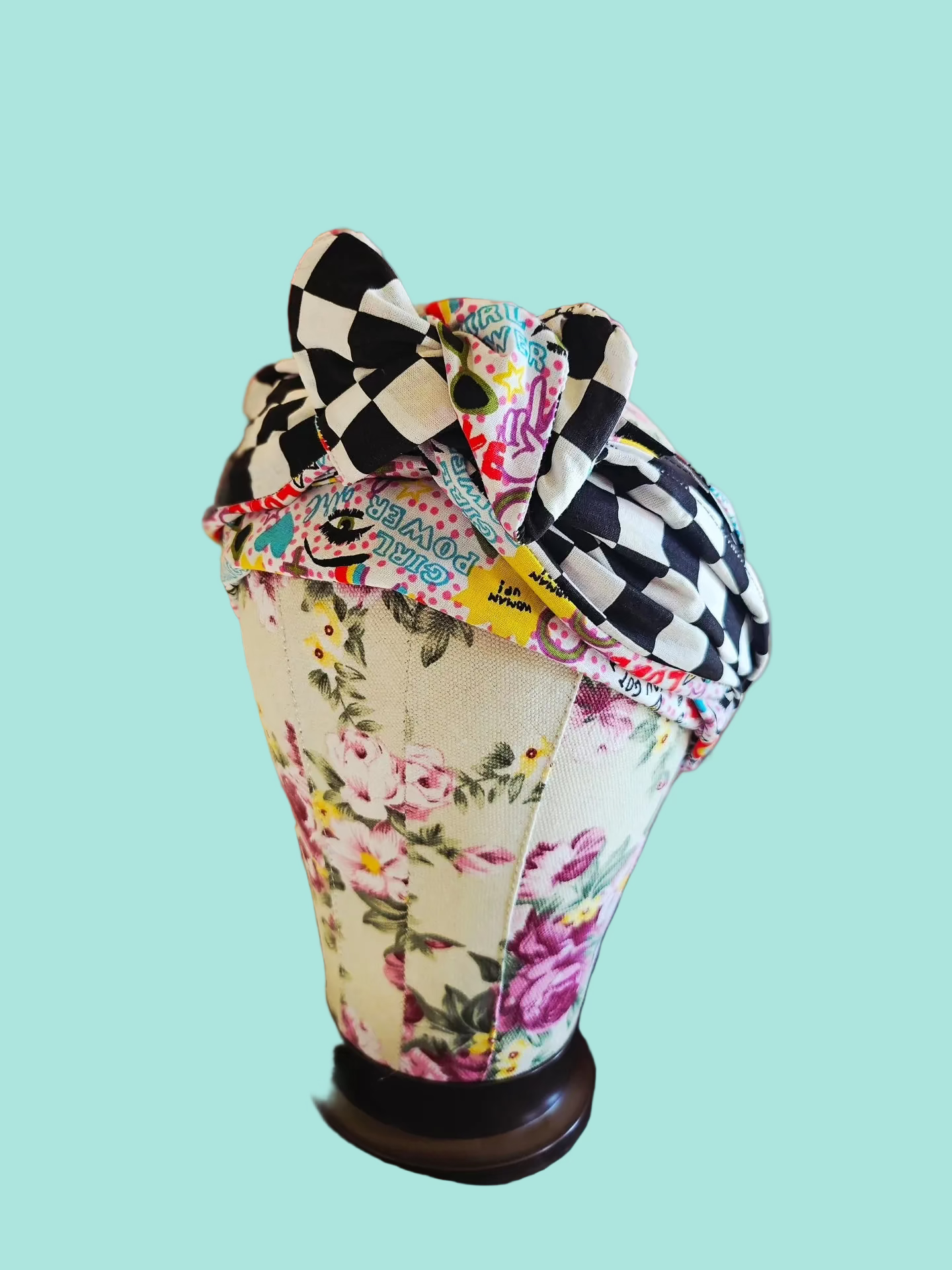 Turban Cherry Helena <WIDE> |REVERSIBLE|