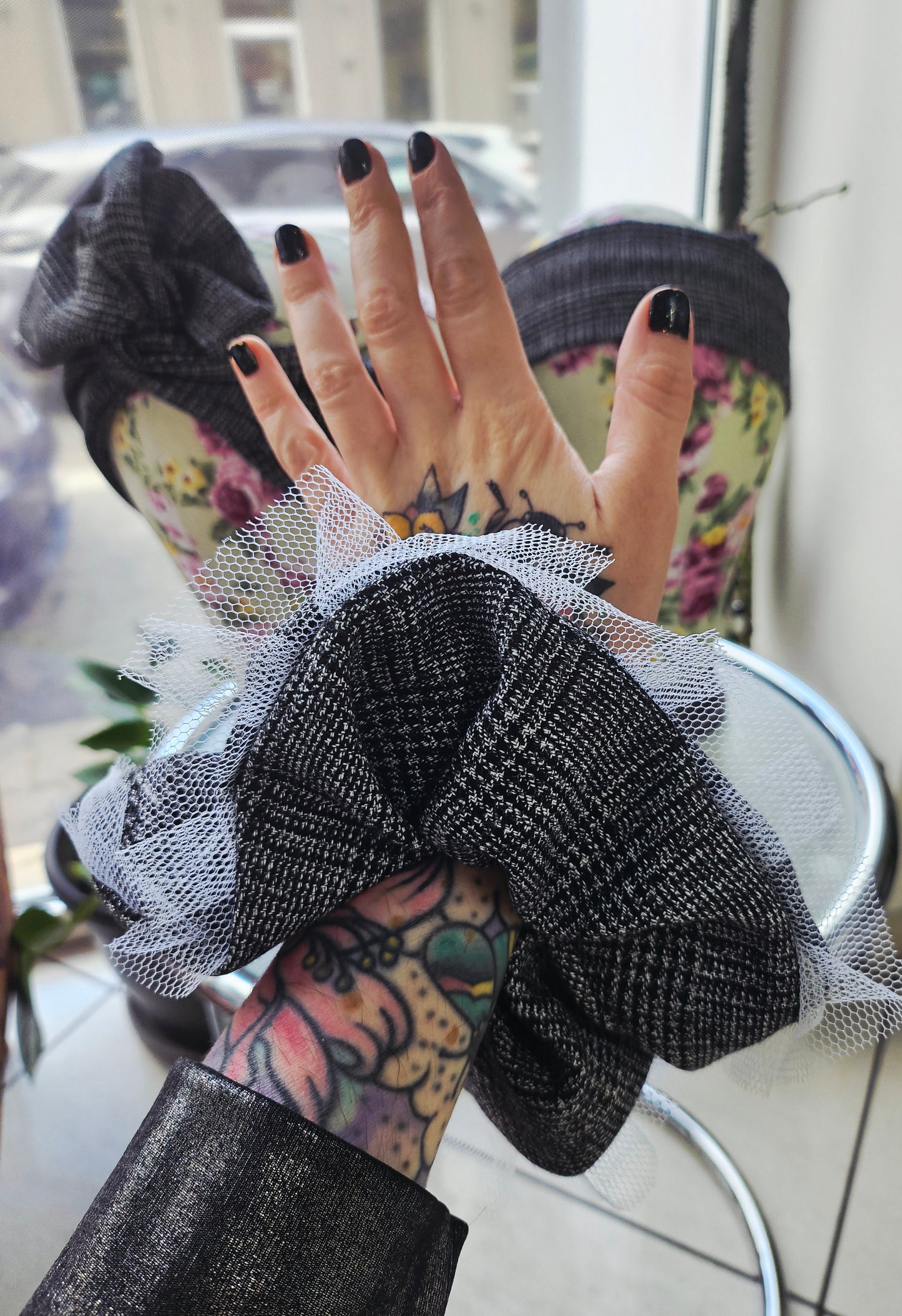 Scrunchie Eris (UPCYCLED) #TULLE